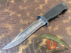 Нож туристический нескладной H-214K