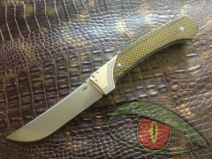 Нож Reptilian Пчак-2 gold