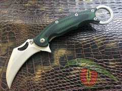 Нож Керамбит Steelclaw зеленый