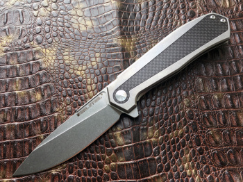 Нож Realsteel T109 Flying shark, stonewash 