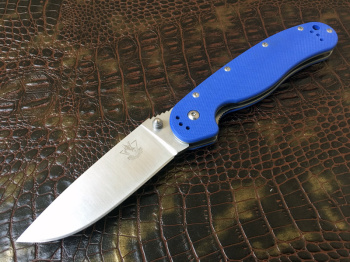 Нож Steelclaw "Крыса" голубая