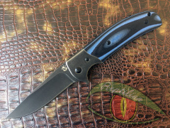 Нож Steelclaw "Резервист" сине-черные накладки