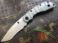 Нож с титановой рукоятью "Steelclaw" S35VN