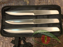 Набор ножей для спортивного метания 3 шт Ножемир Баланс M-121-0 в кордуровом чехле