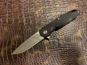 Нож скрытого ношения CH 1047 G10 BK марка стали D2