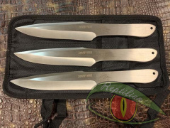 Набор ножей для спортивного метания 3шт Ножемир Баланс M-123Z в кордуровом чехле