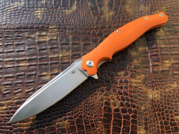 Нож Reptilian Вояж-02 оранжевый