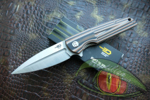 Нож складной Bestech knives "FIN" Sandvik 14C28N