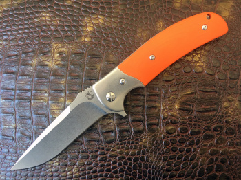Нож Steelclaw "Резервист" оранжевые накладки