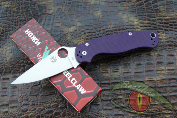 Нож складной Steelclaw "Боец 2"фиолетовый