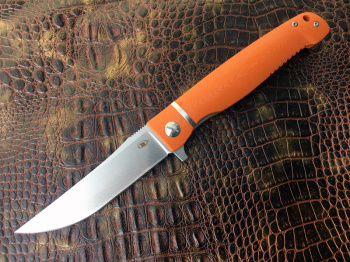 Нож складной Reptilian Карат-02 оранжевый