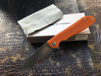 Нож Realsteel E801 Megalodon G10 Orange
