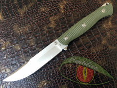 Кованый нож STEELCLAW ЕРМАК зеленый