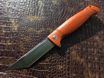 Нож Reptilian Джага-02 оранжевый
