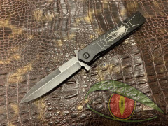 Нож автоматический Чёткий расклад Spider A-117BBS