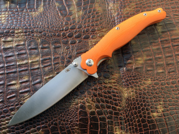 Нож Reptilian Вояж-01 оранжевый
