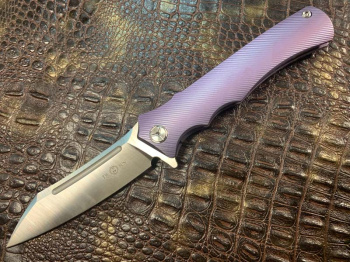 Нож Two Sun TS124 purple